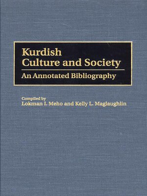 cover image of Kurdish Culture and Society